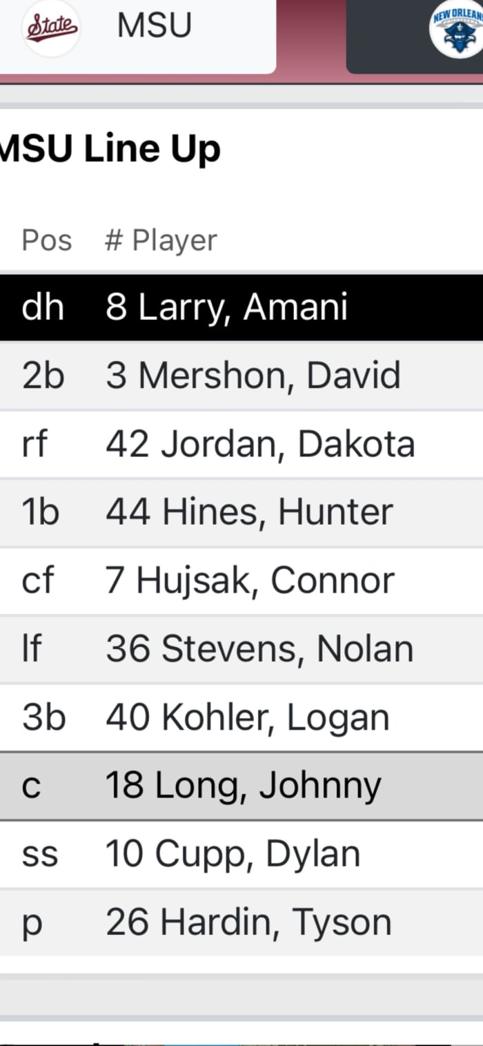 Mississippi State Starters